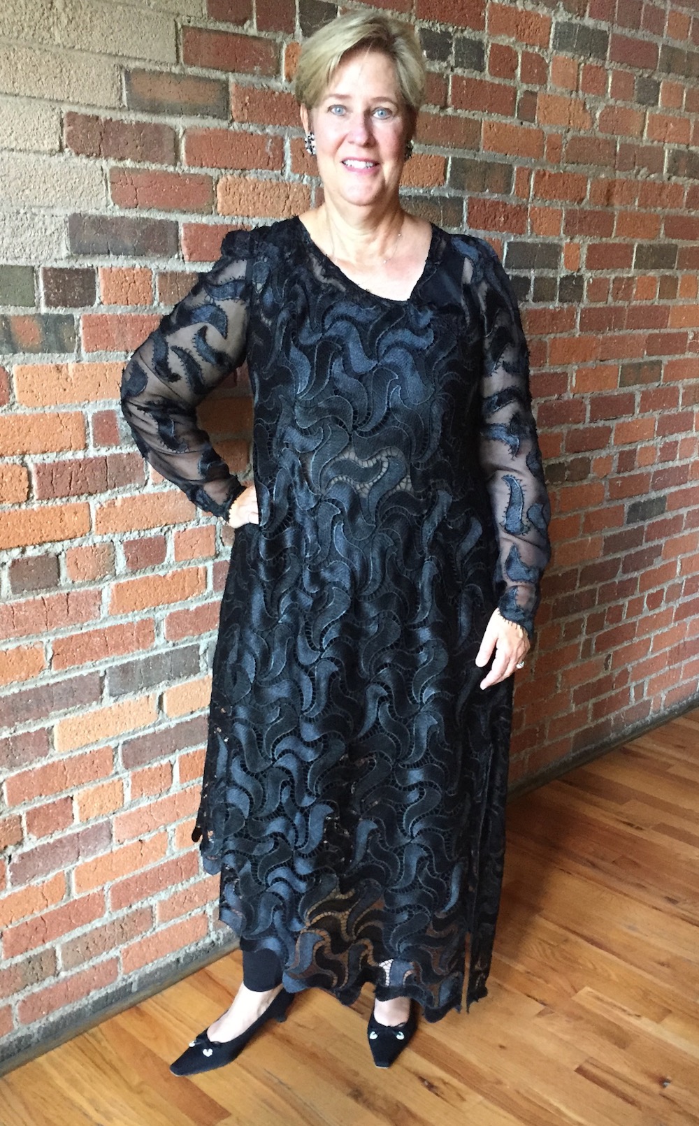 custom prom gown black prom dress
